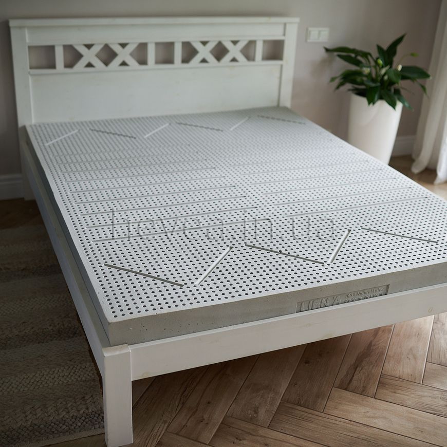 Латексный ортопедический матрас L'aDOME GREY с углем 160x200 см 3002 фото Hevea
