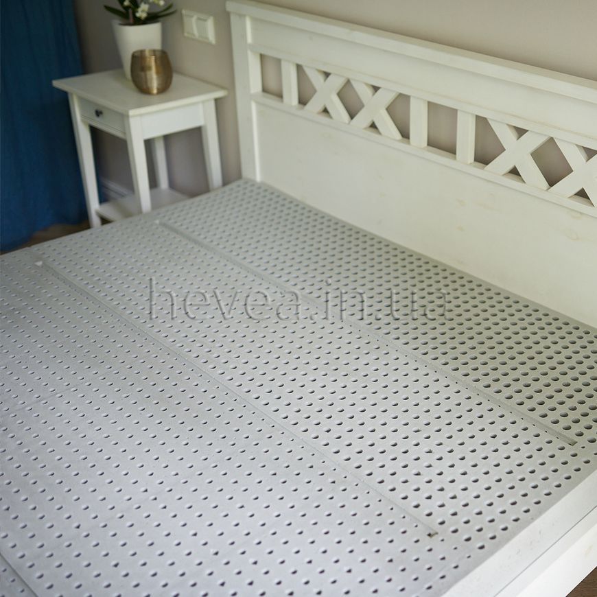 Латексный матраc 5-ZONE GREY с углем 160x200 см 5002 фото Hevea