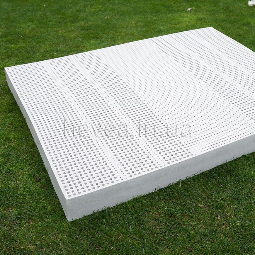 Латексный матраc 7-ZONE GREY с углем 160x200 см 7002 фото Hevea