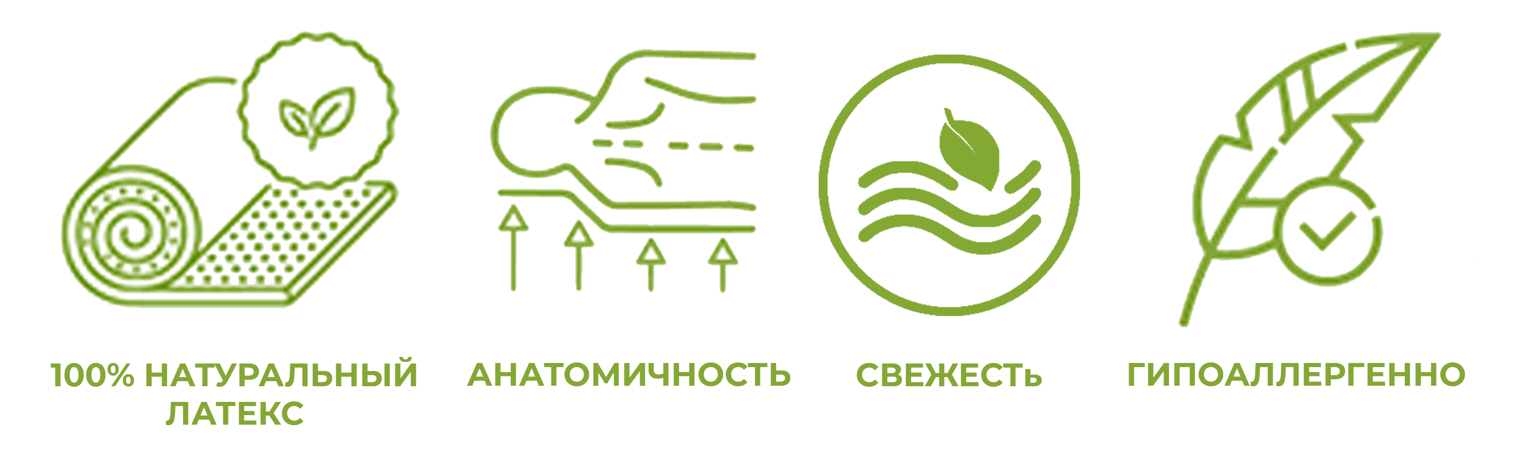 преимущества ортопедического топпера из натурального латекса LIEN'A
